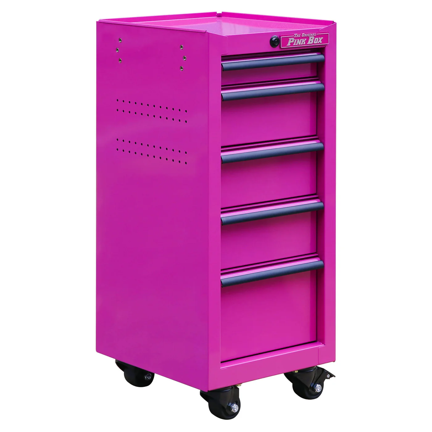 16-Inch 5-Drawer Mobile Salon Cart - Image 3