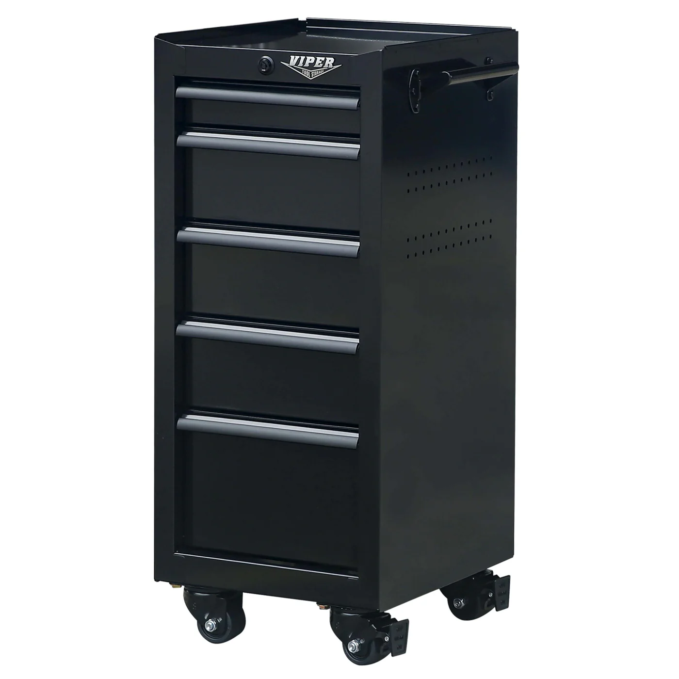 16-Inch 5-Drawer Mobile Salon Cart - Image 8