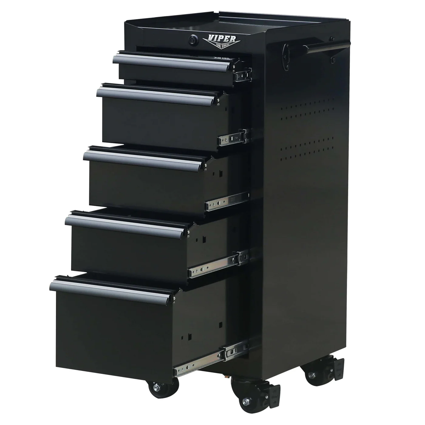 16-Inch 5-Drawer Mobile Salon Cart - Image 9