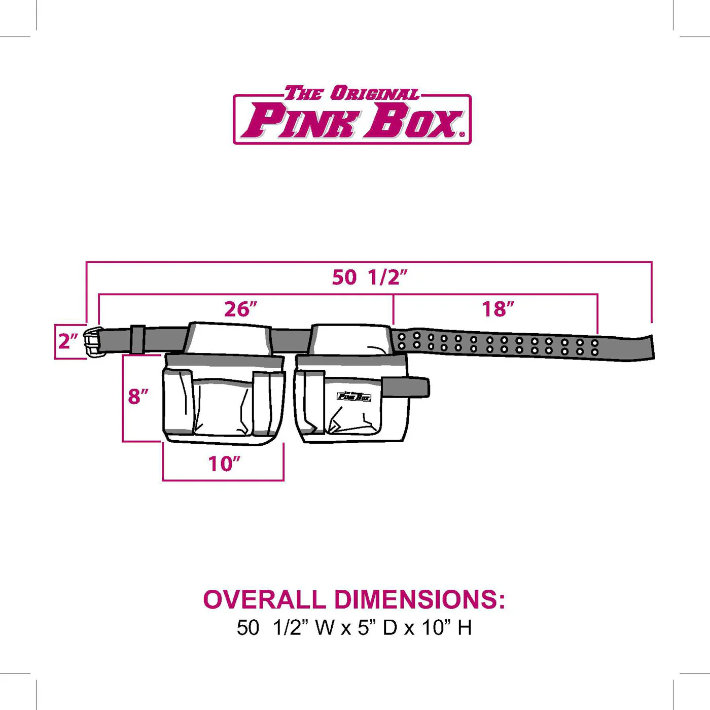 2-Pouch Tool Belt - Image 13