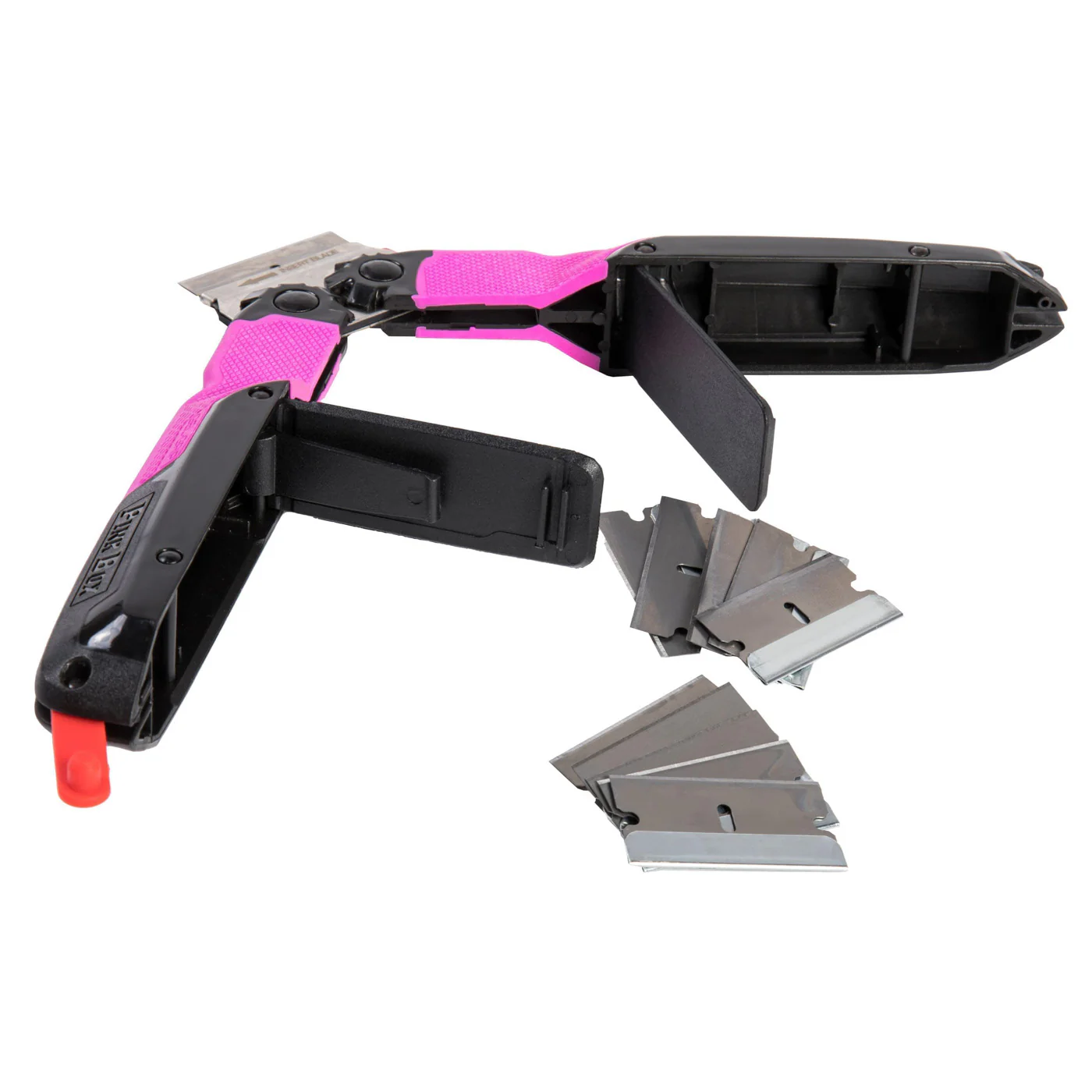 Folding Razor Blade Scraper with On-Tool Blade Storage - Image 9