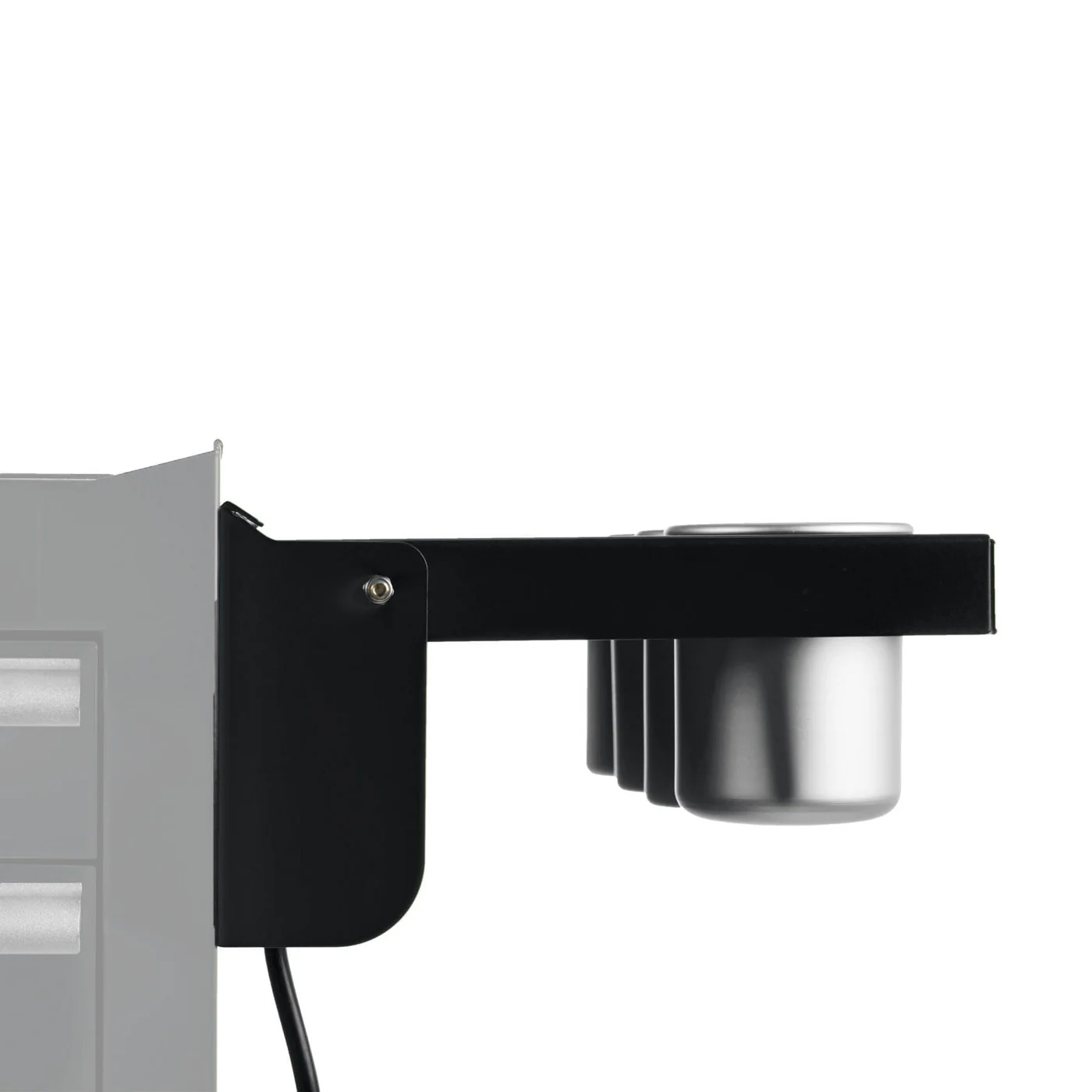 Folding Side Shelf with Power Strip for Salon Cart - Image 7