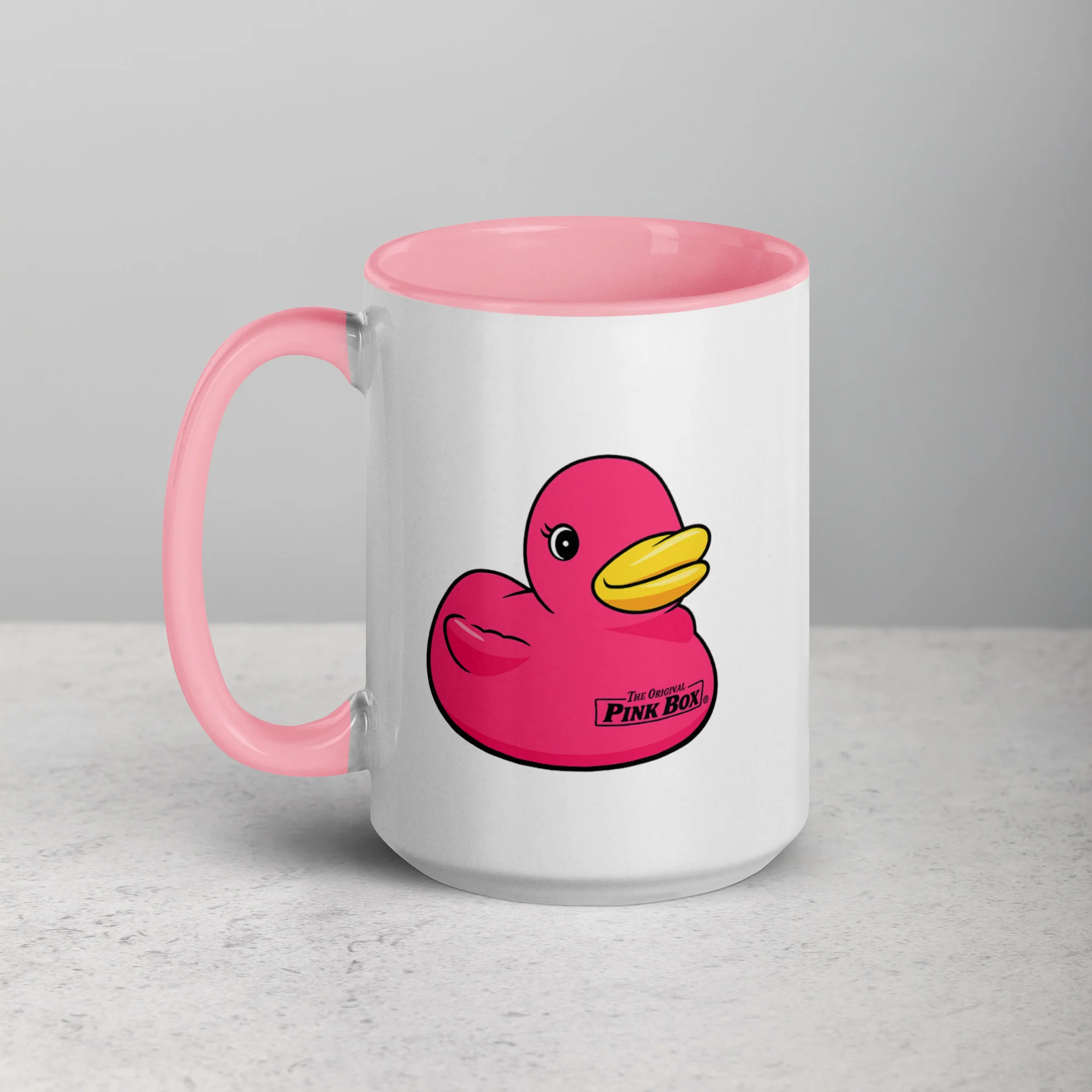 The Original Pink Box® Signature Duck 15oz Ceramic Mug - Image 5
