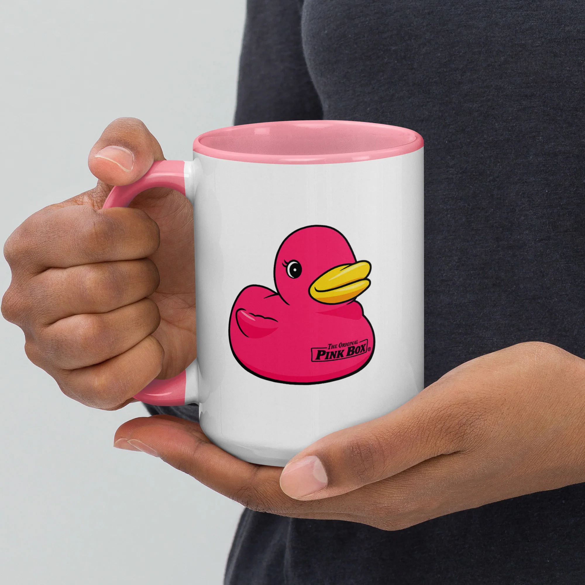 The Original Pink Box® Signature Duck 15oz Ceramic Mug - Image 8