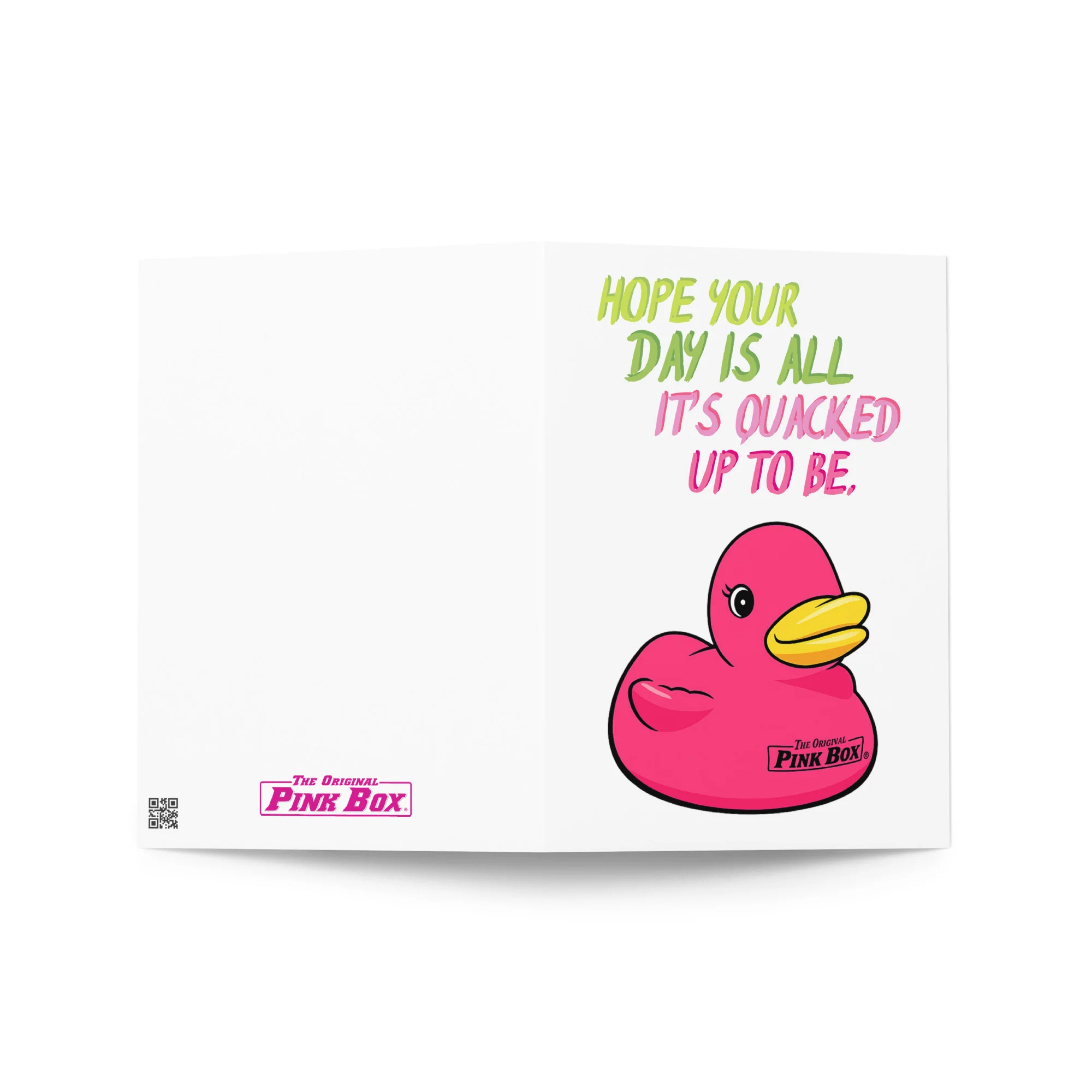 The Original Pink Box® Signature Duck Greeting Card - Image 3
