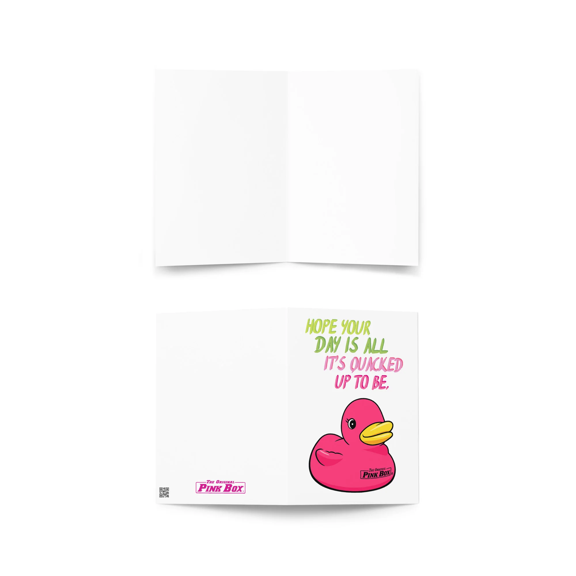The Original Pink Box® Signature Duck Greeting Card - Image 4