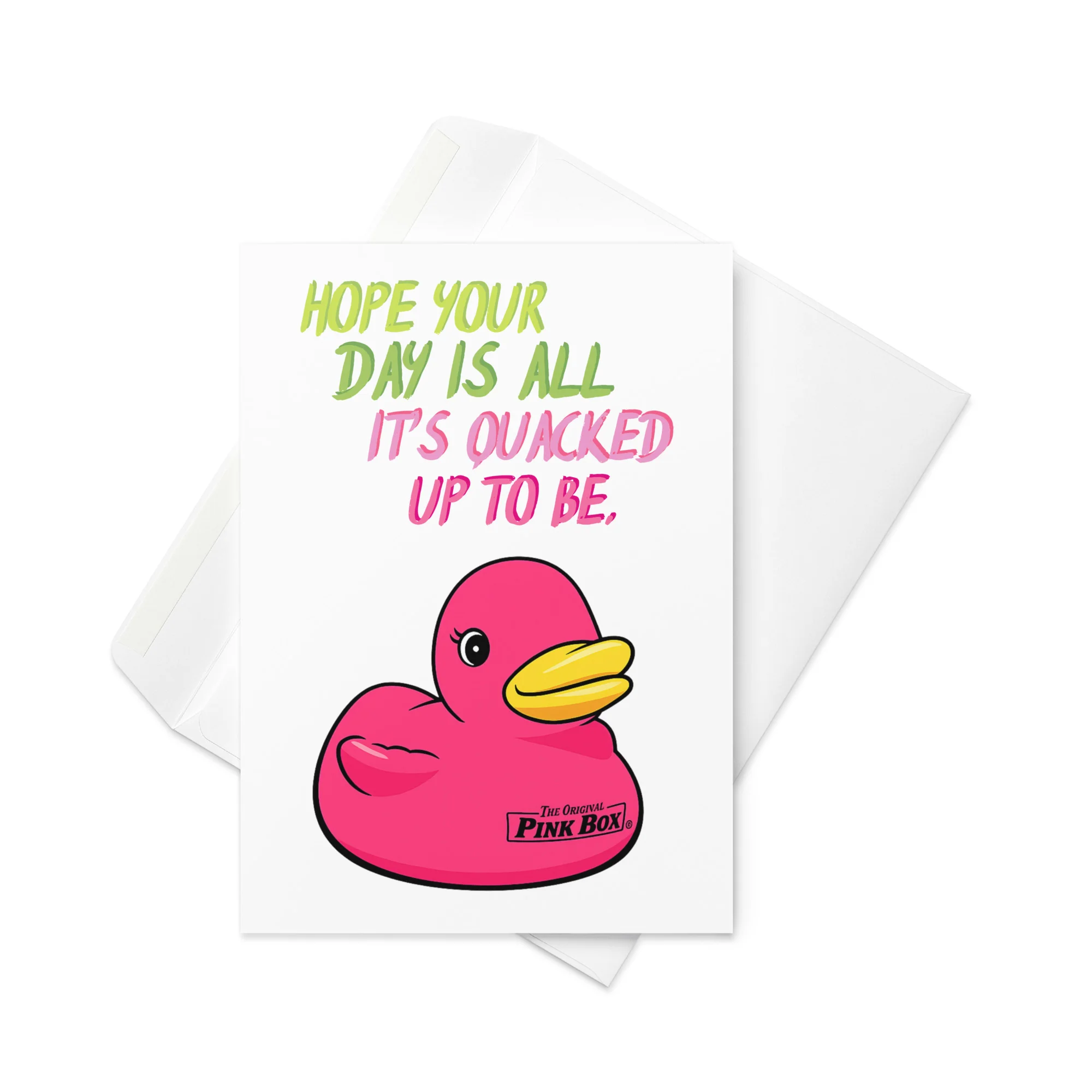 The Original Pink Box® Signature Duck Greeting Card - Image 8